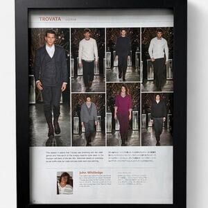 TROVATA framed poster Archive 9x12 Japanese Fashion Issue